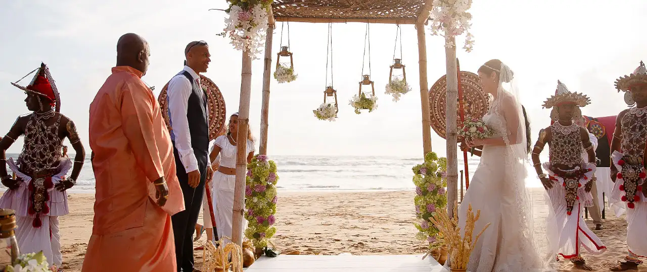 How much does a destination wedding cost in Sri Lanka?